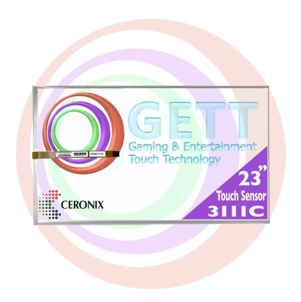 Get the 23" Ceronix 3111C gaming and entertainment touch technology. For use with IGT. Note: For use on MLD Games (2014 onward), requires extension cable. Replaces EST-230B, D. Replaces 3M part 17-9051-206