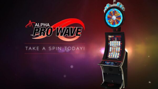 A Bally Wave IDeck Touch Sensor, Bezel Frame TES# 237413. GETT Part 3241 with the words alpha pro wave take a spin today.