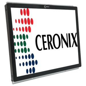 Ceronix 17" LCD Serial Touch-Monitor Part CPA3050O with the word ceronix on it.