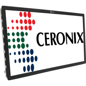 22" USB Touch Monitor with the word Ceronix on it.