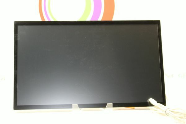 A black lcd screen with a white background.