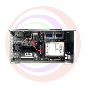 A WMS BB2 NXT2 complete CPU A-017999-04-02. GETT Part CPU130 with a motherboard and a hard drive.