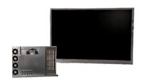 A IGT, 20 inch Multi Layer Display,  KTL200MD GETT Part LCDM325 lcd monitor with a black screen.