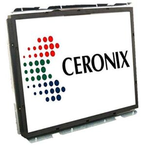 Ceronix 19" LCD Glass Monitor with Ceronix logo.