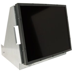 A 19" LCD Netplex Touch Monitor, Ceronix Part CPA4062, mounted on a metal stand.