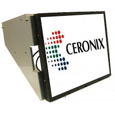 Ceronix 15" LCD Netplex Touch Monitor For 75703902 / 75704400 Game Boards Flat Bezel with ceronix logo.