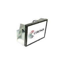 A 15" LCD Glass Monitor Flat Bezel. Ceronix Part CPA5024 with a logo on it.
