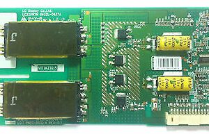 A green LCD Inverter Board LC320WXN 6632L-0624A LCD Lamps Inverter Board Replace with two electronic components on it.