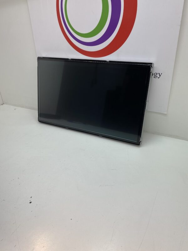 A black 22" LCD Touch Monitor for use with Bally Games. PN# 7000386. GETT Part LCDM1012 sitting on a table.