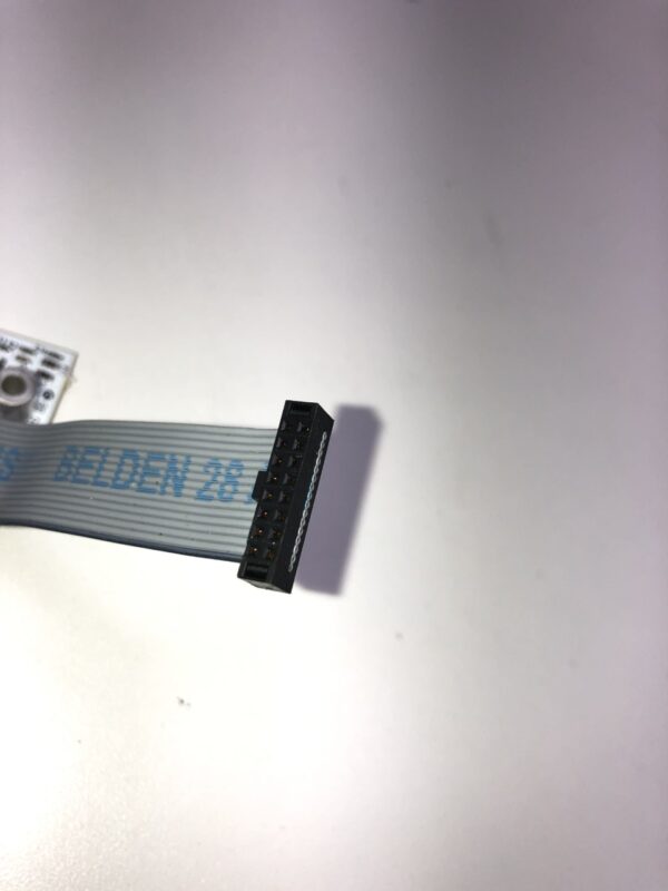A close up image of Cable with LED Light Pattern for Button BV178.
