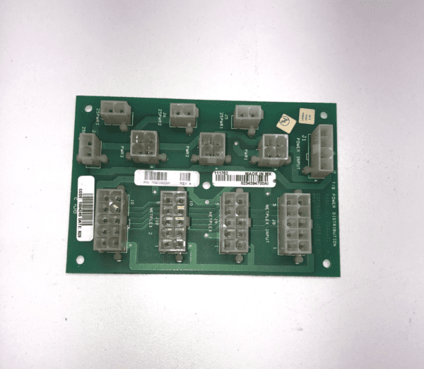 An IGT AVP Netplex Power Distribution Board with several wires on it.