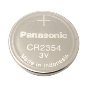 Panasonic CR2354 Coin Cell Battery 3V 23 X 5.4 MM 560mA. GETT Part BTRY100 li-ion battery.