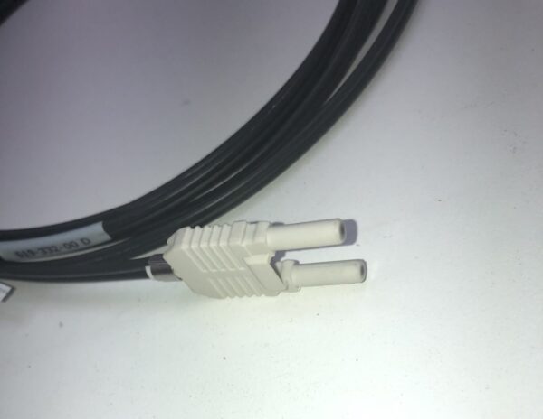 A BV Cable for JCM Unit. Legacy Part, See Photos. BV 162 connected to a white surface.