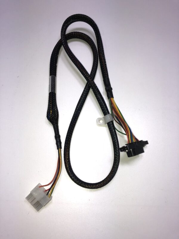 A black cable with wires attached to it.
Product Name: Harness for UBA/WBA bill validator. GETT Part BV163
