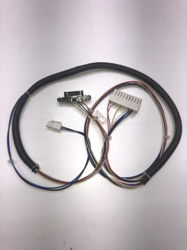 A wiring harness with Cable for MEI BV. Please see photos. GETT Part BV165 and wires.