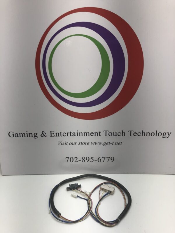 A gaming and entertainment technology logo with the Cable for MEI BV in front of it. Please see photos. GETT Part BV165