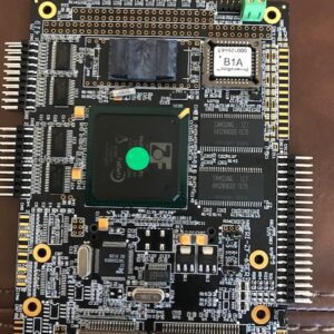 A Bally Gaming CPU Board with a cpu on top of it.