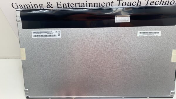 The back of a gaming and entertainment tech LCD Panel 21.5", T215HVN01.1, AUO, For KTL215DP-01, IGT. GETT Part LCD Panel-103.