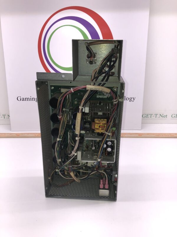 A small Power Supply for WMS (Williams) Gaming 550 cabinet with a lot of wires in it.