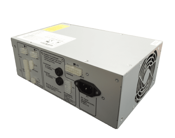 The WMS Power Supply, Part # 765-020716-01-00. 750W. GETT Part PowR101 box on a white background.