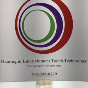 Ticket Printer Bezel (Clear/ Plastic). Fits Spielo Games, Others. GETT Part Ticket111 gaming & entertainment touch technology sign.