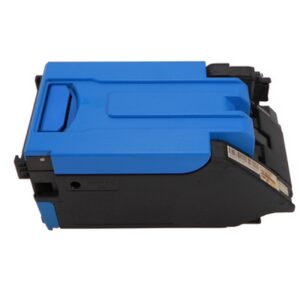 A blue and black Bill Head & Transport, JCM, UBA, 24, Flash for Upstack, GETT Part UBA1002 toner cartridge for a hp laserjet printer.