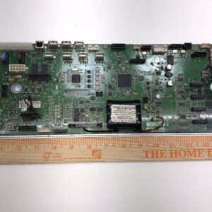 A computer board with a Driver Board for Aruze Games. GETT Part BPLN115 next to it.