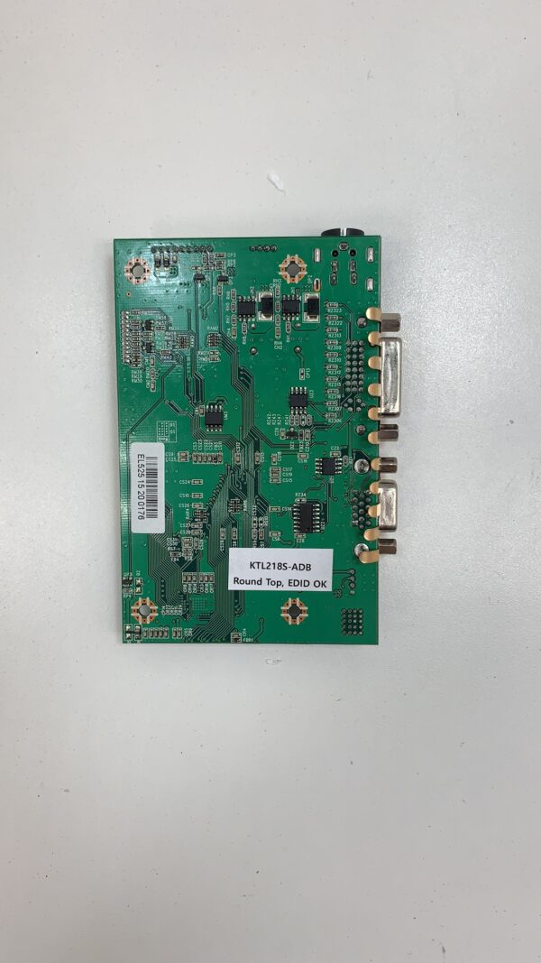 A Kortek KTL218S AD board, IGT, Round Top, Maple-S with many small metal components.