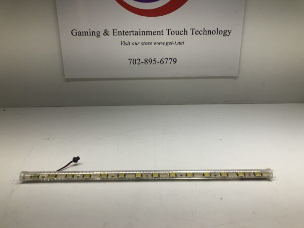 A LIGHT PRO LED ASSEMBLY REPLACEMENT FOR F15T8 Refurbished GETT Part Lamp 191 gaming and entertainment technology led strip on a table.