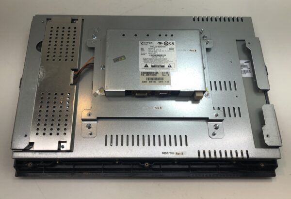 A metal box with a 22" LCD Touch Monitor on top of it. Kortek Part KTL220S-03, 12v. Fits IGT games, also replaces TOVIS L2282LT9GC. GETT Part LCDM225.