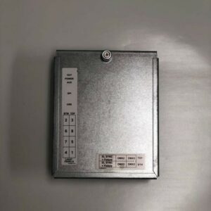 A WMS BB2e/ XD Light "Emotive" Controller Box. Part A-027078-01-00. GETT Part Light Controller 100 sitting on a table.