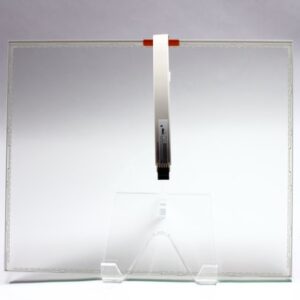 A glass panel with a 15.5" TPK Touch sensor on it.