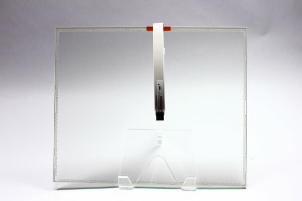 A glass panel with a 15.5" TPK Touch sensor on it.