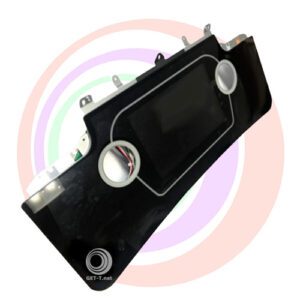 IGT Crystal Core I Deck, Silver with 2 Buttons - 71930602. GETT PART 3272