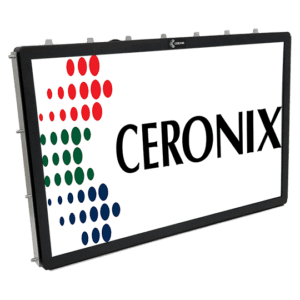Ceronix 22″ LCD Glass Monitor with the word ceronix on it.