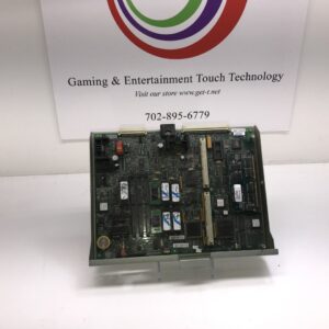 An IGT GameKing CPU board with the words gaming and entertainment touch technology on it. IGT Part 75703902. GETT Part CPU135