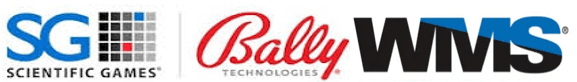 The logos for Bally Alpha I. FULL LCD Touch Monitor for use on Bally I Deck and scientific games.