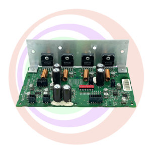 An Aristocrat MK6 Sound Amplifier circuit board with electronic components on it.