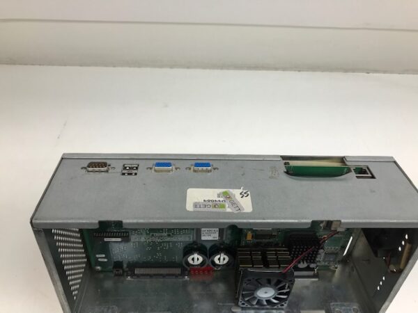 A small metal box with a WMS BB1 NXT CPU, Green, Complete inside.