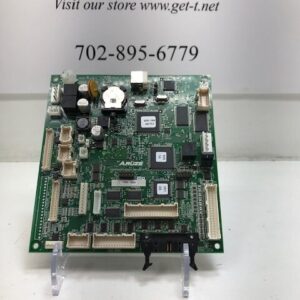 A Aruze Gen-Ex Power Distribution Board, PDB with the words entertainment touch technologies on it.