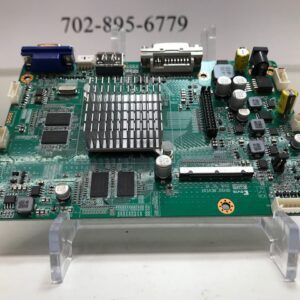 A small AD Board for Bally J43 Monitor on a stand.