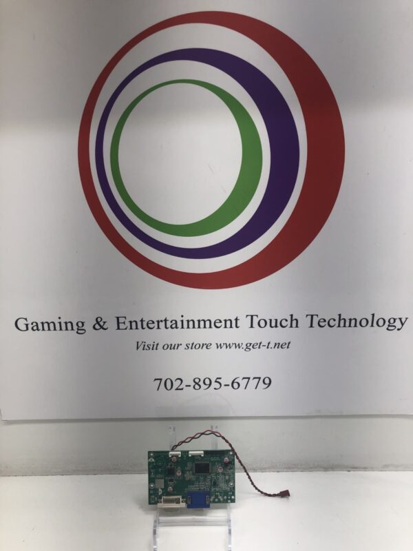 AD Board for LG Monitor/ Panel. Works with GETT Part LCD Panel 120. Fits with LG monitor LC216EXN. Refurbished part. GETT Part ADB266 gaming and entertainment touch technology PCB