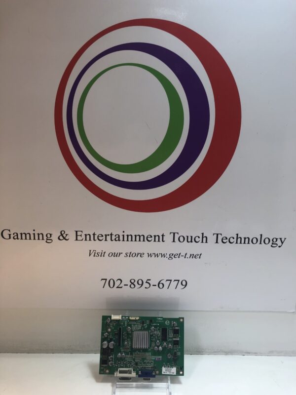 AD Board for Effinet Monitor. Effinet Part 025005. GETT Part ADB270 gaming & entertainment touch technology PCB