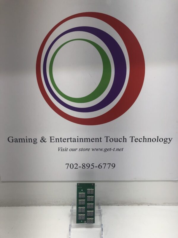 Gaming & entertainment Credit Meter touch technology for use with IGT Games. See Photos. IGT Part 75123930. GETT Part CM105.