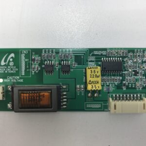A LCD Monitor Inverter for use with WMS BBII Games, Kortek Brand, Kortek Model GH 463A, Kortek Part KT-TL22AMCS-12, WMS, KTK. GETT Part INVT117 with an electronic component on it.