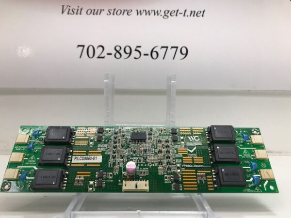 A pcb board with the Inverter for Wells Gardner Monitor. Wells Part PILCD9860-01 electronic component on it.