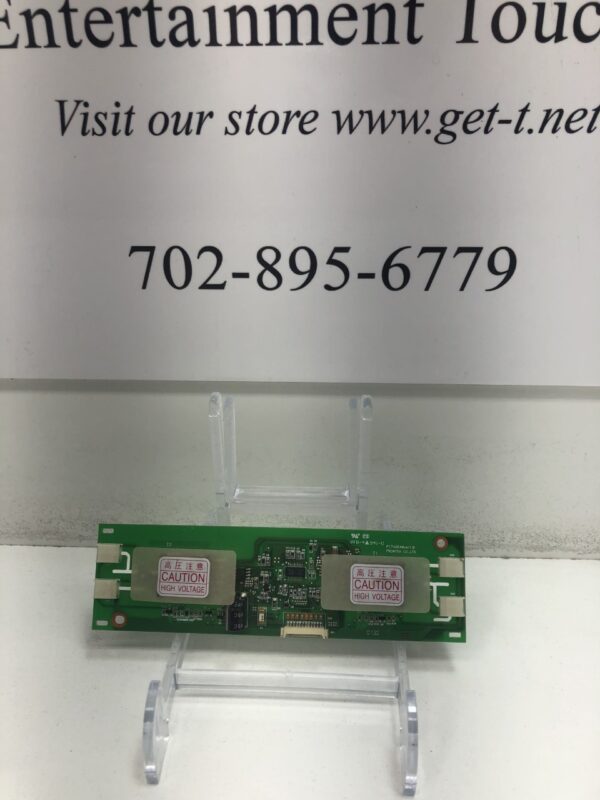 A sign with the words Inverter, Frontek brand. Part # FIF1742-40A. GETT Part INVT270 on it.