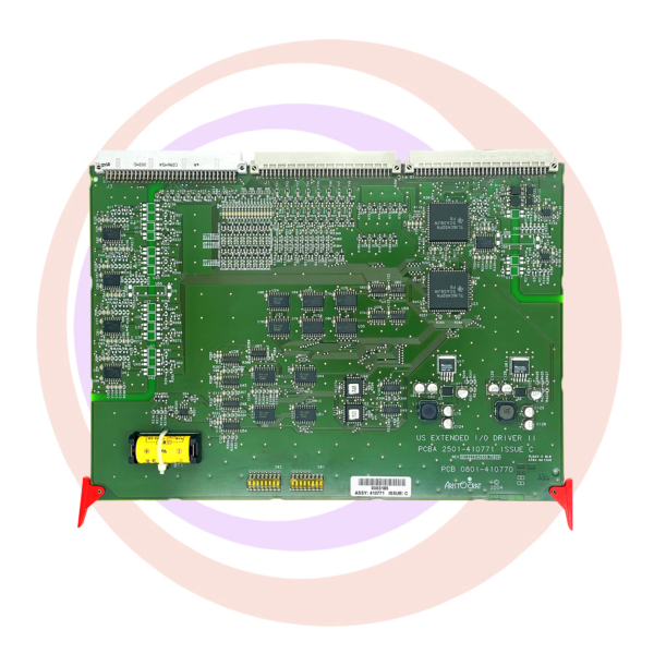 An IO Board for Aristocrat MARK VI (non XP) with several electronic components on it.