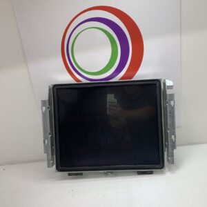 A 18" LCD Touch Monitor for use with WMS BB1 with a circle on it.