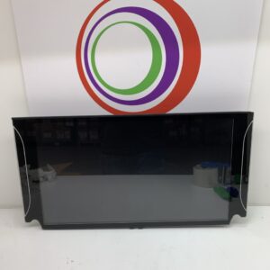 A black 24" LCD MONITOR FOR AINSWORTH A600 Effinet Brand with a circle on it.